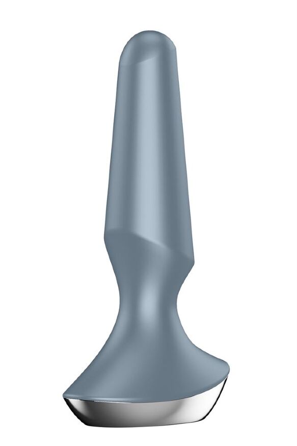 Анальная пробка с функцией управления смартфоном SATISFYER PLUG-ILICIOUS 2 ICE BLUE