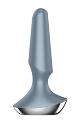 Анальная пробка с функцией управления смартфоном SATISFYER PLUG-ILICIOUS 2 ICE BLUE