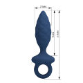 Анальна пробка MR.PLAY - Butt Plug with Loop Size S, BI-040216-MR