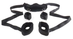Бондажний набір у чорному кольорі FFS Position Master With Cuffs