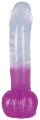 Фаллоимитатор с мошонкой - Ready Mate Clear/Lila