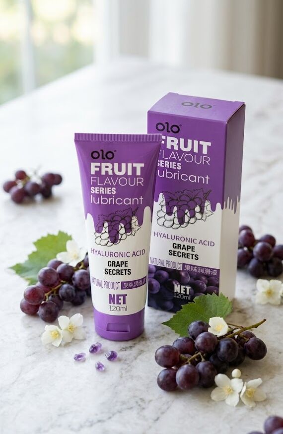 Лубрикант OLO Fruit Flavour Series  -  Grape Secrets (Виноград)
