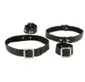 Пояски на ножку с наручниками модель "Fet15"Black