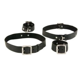 Пояски на ножку с наручниками модель "Fet15"Black