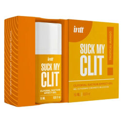 Гель для кліторальної стимуляції - Intt Suck My Clit Tropical Mango, 15 мл