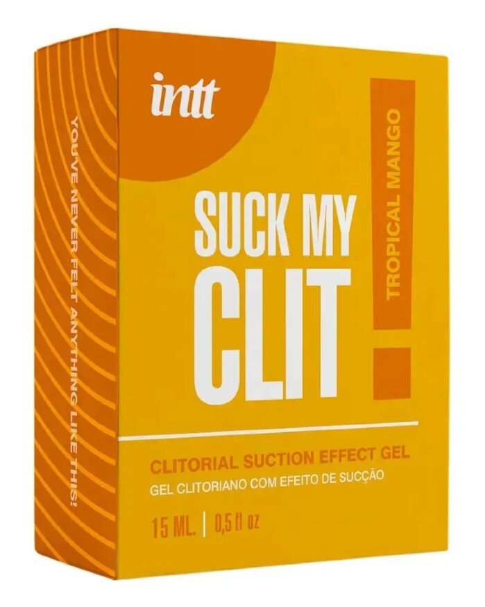 Гель для кліторальної стимуляції - Intt Suck My Clit Tropical Mango, 15 мл