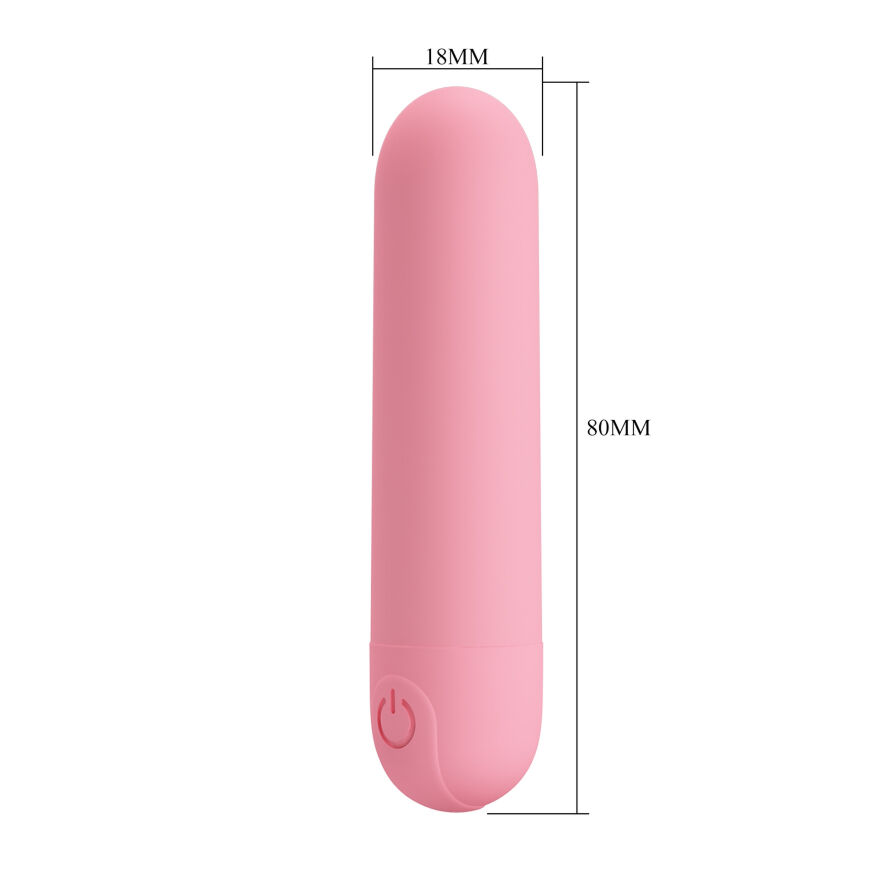 Перезаряджаємая віброкуля Pretty Love - Stefan Light pink, BI-300085-3