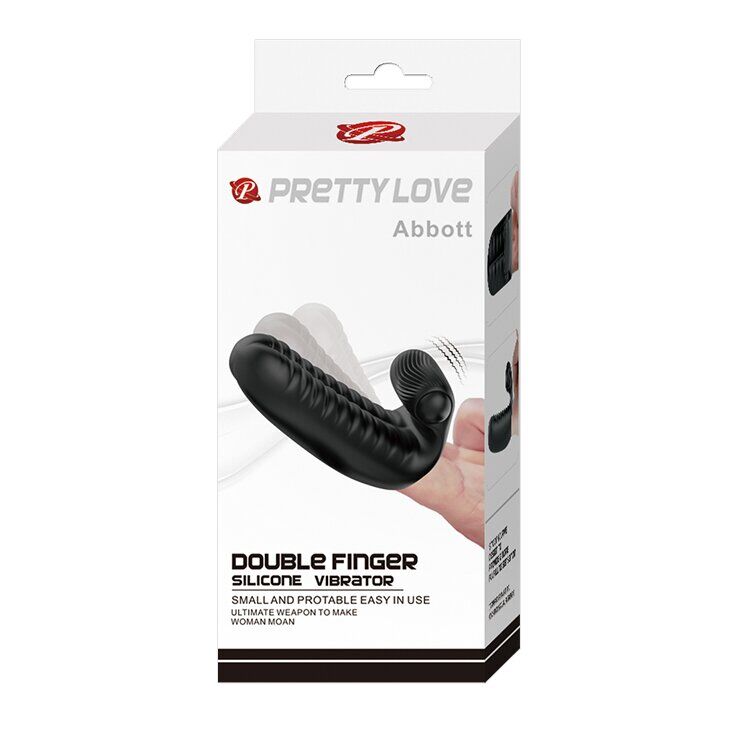 Клиторальный стимулятор на палец Pretty Love «Abbott» BI-014515