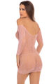 ПЛАТЬЕ DEMURE LONG SLEEVE MINI DRESS PINK, S/M