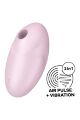 Вакуумный стимулятор клитора Satisfyer Vulva Lover 3 с вибрацией, розовый