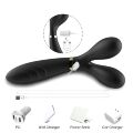 Двусторонний вибростимулятор Boys of Toys - Y-Wand Black, BS5200026