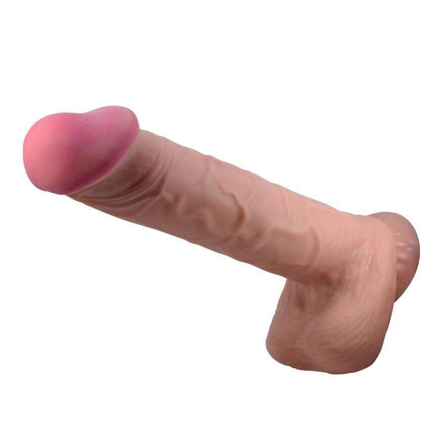 Фалос з хребтом та шкірою що ковзається LyBaile - Sliding Skin 10,2”