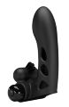 Клиторальный стимулятор на палец Pretty Love - Orlando Finger Black, BI-014836