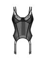 Корсет Obsessive Arrowel Black corset S/M