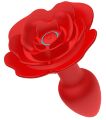 Анальна пробка з обертанням - Rose Rotating Anal Plug