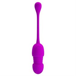Виброяйцо Pretty Love Callieri Thrusting Vibrating Egg Purple