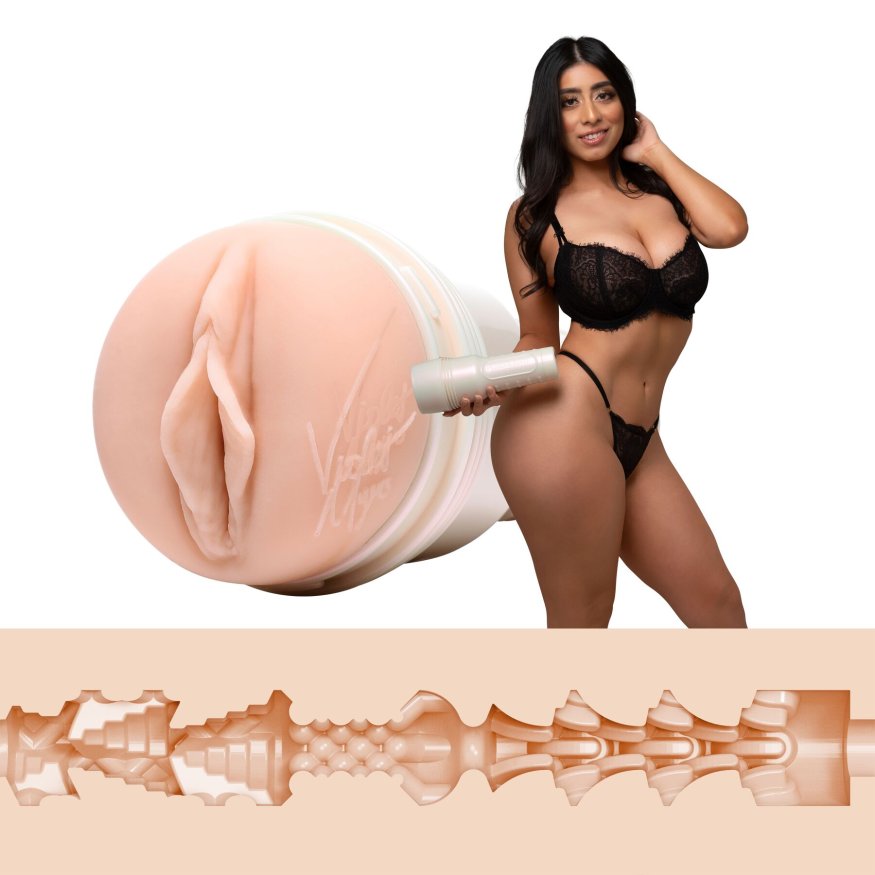 Мастурбатор-вагина слепок Вайолет Майерс,Fleshlight Girls: Violet Myers - Waifu, со слепка вагины, очень нежный