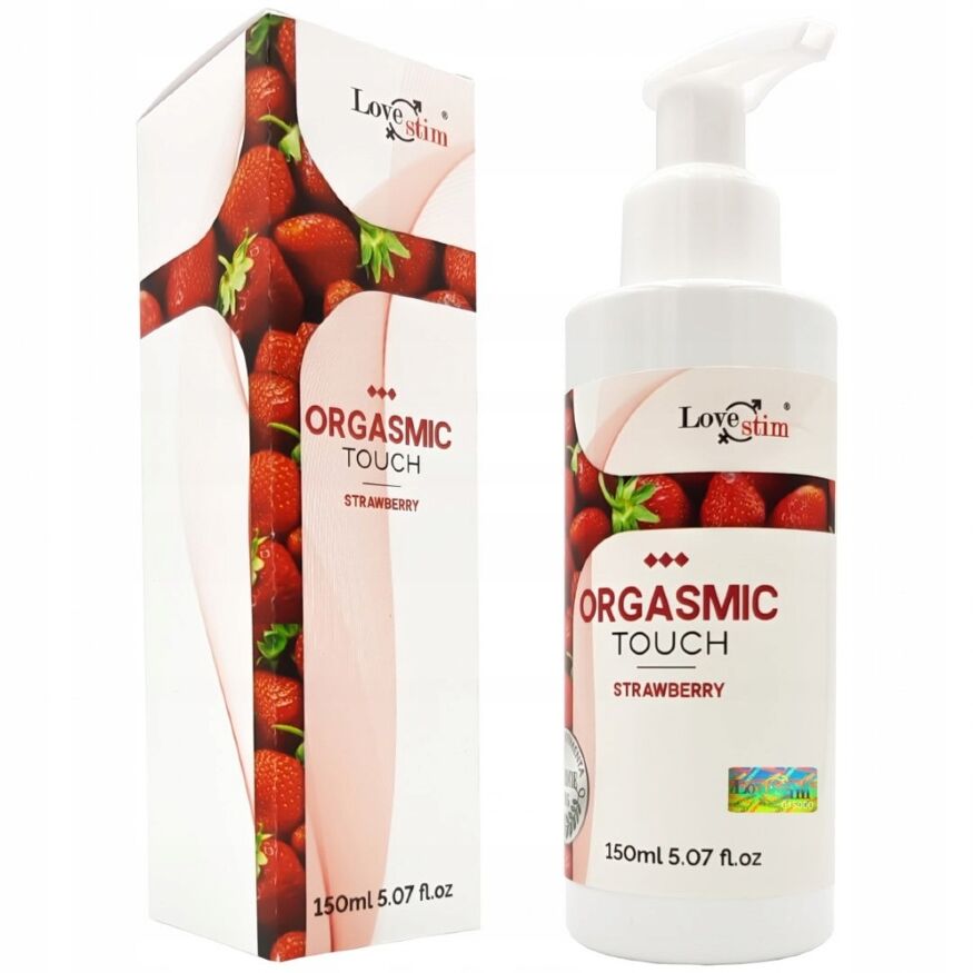 Гель массажный Love Stim ORGASMIC TOUCH STAWBERRY 150 мл