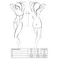 Боді Passion MELANIA BODY XXL/XXXL, black