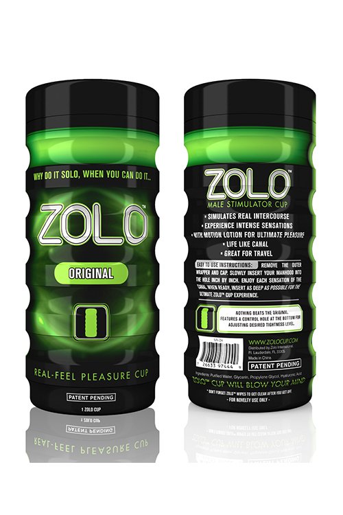 МАСТУРБАТОР В КОЛБЕ ZOLO ORIGINAL CUP