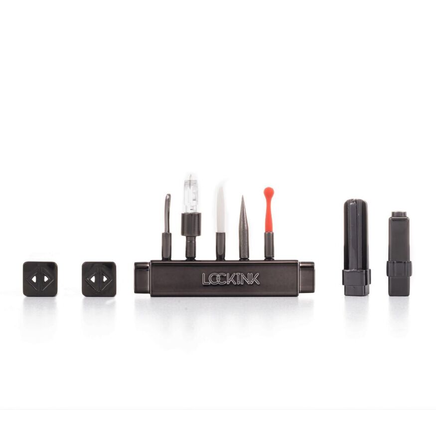 БДСМ-набір LOCKINK Teasing &amp; Impact-Play Black Set