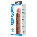 Удлиняющая насадка презерватив Pretty Love - Stevenson 8.1" Brown, BI-026268-1