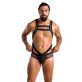 Черное белье "Виктор" боди XXL/XXXL - Passion