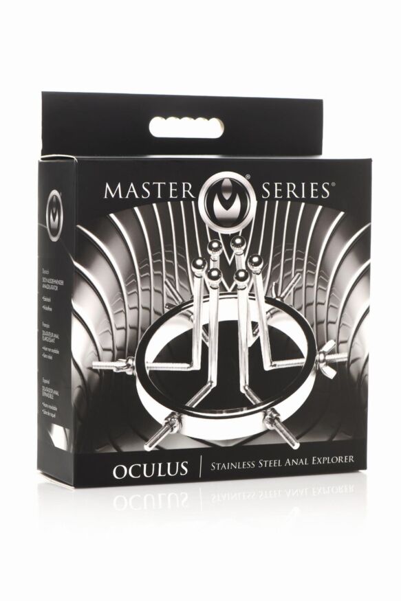 Анальний розширювач Master Series Oculus Stainless Steel Anal Explorer