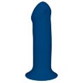 Двошаровий дилдо Adrien Lastic Hitsens 1 Blue, підходить для страпона, діаметр 4,5 см, довжина 17,7