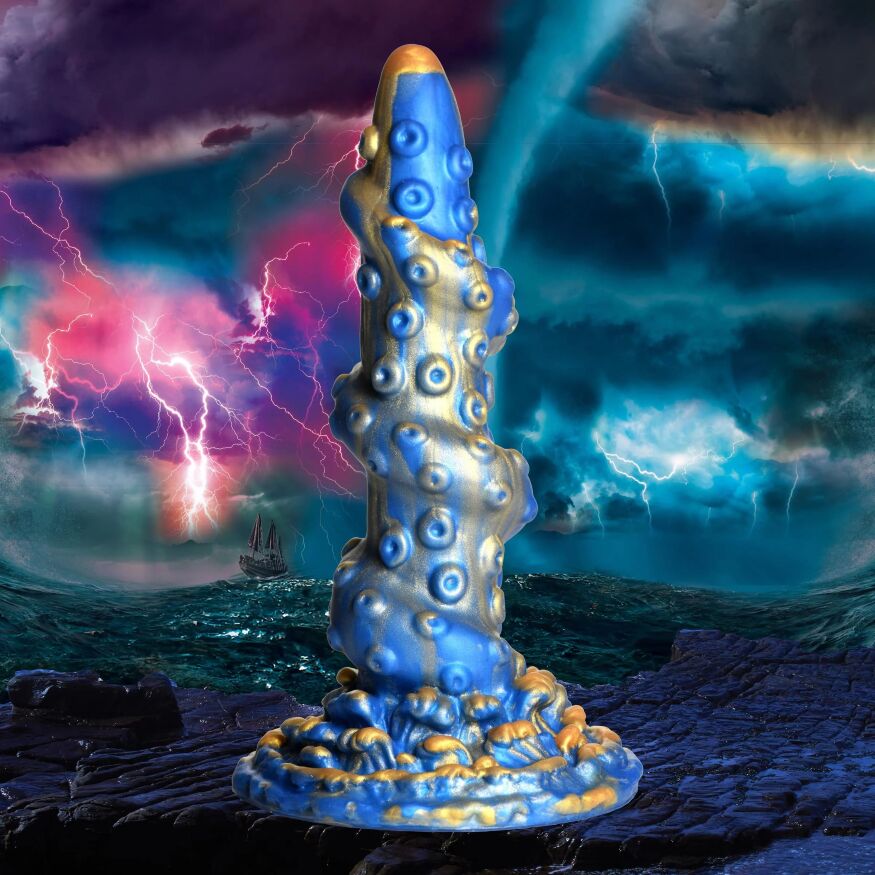 Фаллоимитатор член Кракена, 21х5 Creature Cocks Lord Kraken Tentacled Silicone Dildo