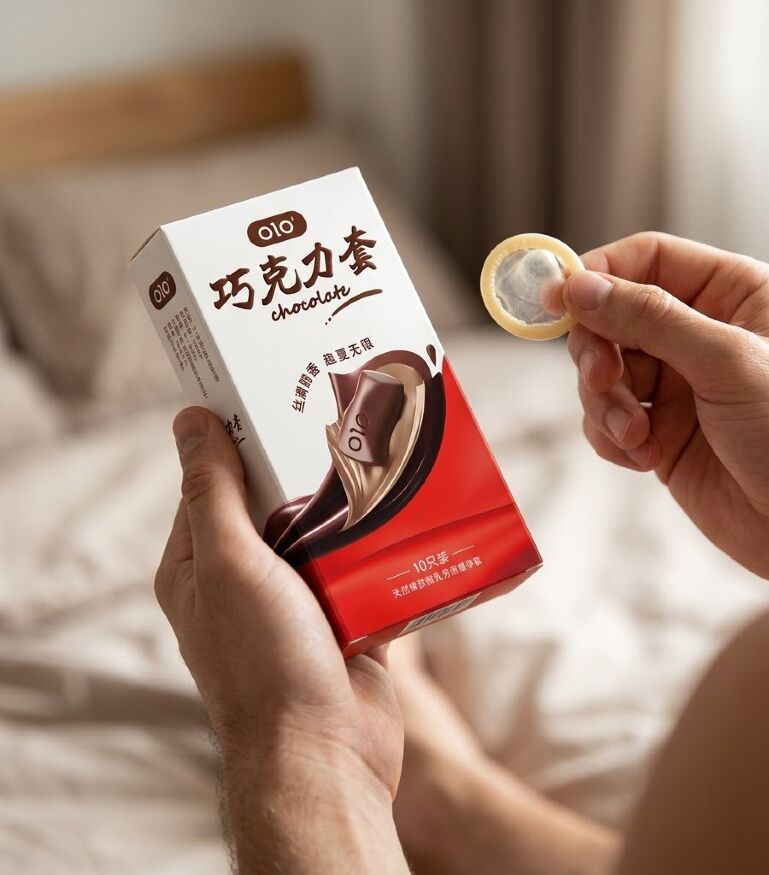 Презервативи OLO Chocolate, упаковка 10 шт