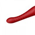 Вибромассажер с фрикциями и управлением со смартфона  ZALO KING, Wine Red