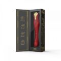 Вибромассажер с фрикциями и управлением со смартфона  ZALO KING, Wine Red