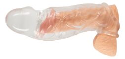 Насадка на член - Crystal Clear Penis Sleeve wit