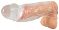 Насадка на член - Crystal Clear Penis Sleeve wit