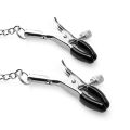 Затискачі з кляпом для сосків  Bedroom Fantasies: Nipple Clamps &amp; Silicone Gag Ring