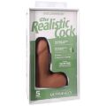 Фаллоимитатор небольшого размера Doc Johnson The Realistic Cock ULTRASKYN - 5 Inch with Balls Caramel