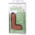 Фаллоимитатор небольшого размера Doc Johnson The Realistic Cock ULTRASKYN - 5 Inch with Balls Caramel