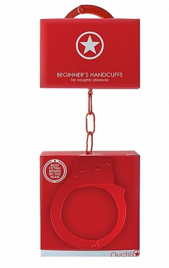 Наручники - Ouch! Beginner's Handcuffs Red