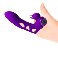 Кліторальний стимулятор на палець Pretty Love-Orlando Finger Violet, BI - 014836-1