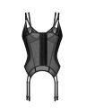 Корсет Obsessive Arrowel Black corset L/XL