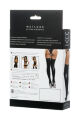Панчохи Glossy Lotis з матеріалу Wetlook, чорні - L