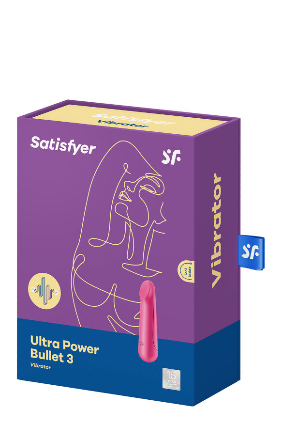 Мощная вибропуля Satisfyer Ultra Power Bullet 3 Red