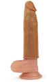 Подовжувач пенісу LoveToy Pleasure X-Tender Penis Sleeve Add 1" Brown