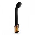 Вибратор для точки G Nila G-spot, черный, леопардовый