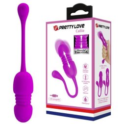 Виброяйцо - Pretty Love Callie Thrusting Vibrating Egg Purple