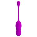 Віброяйце - Pretty Love Callie Thrusting Vibrating Egg Purple