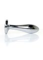 Анальна пробка - Jewellery Silver Plug Clear S