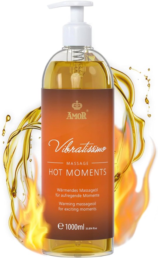 Масажне масло - Vibratissimo Hot Moments, 1000 мл