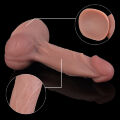 Фалоімітатор - Erospace Natural Play Silicone Dildo D4, 21 см